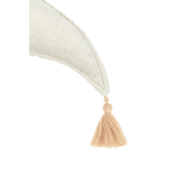 Nobodinoz Mond Kissen – gewaschenes französisches Leinen