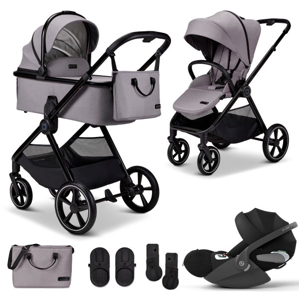 Moon Aura Kinderwagen Set 3 in 1 inkl. Cybex Cloud T i-Size 2026