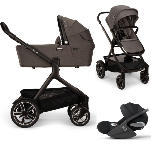 Nuna DEMI Next Kinderwagen Set 3 in 1 inkl. Cybex Cloud T i-Size Babyschale