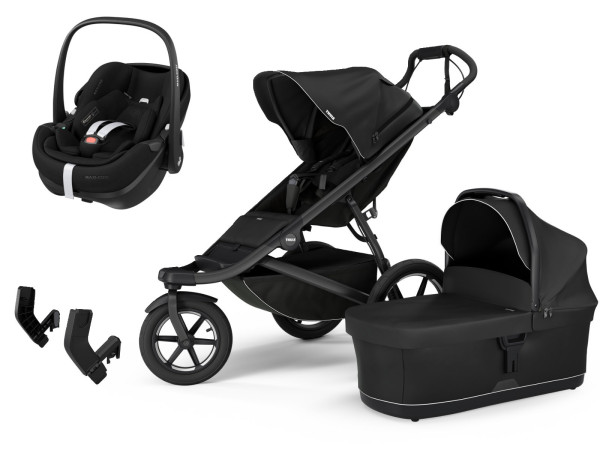 Thule Urban Glide 3 Kinderwagen Set 3 in 1 inkl. Maxi Cosi Pebble 360 Pro 2 I-Size