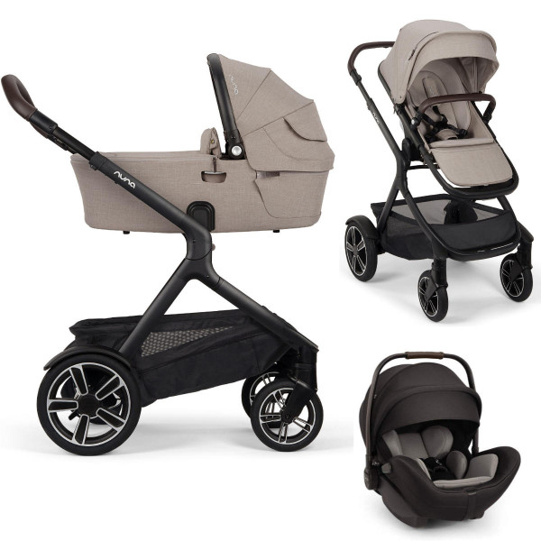 Nuna DEMI Next Kinderwagen Set 3 in 1 inkl. Nuna ARRA Flex i-Size Babyschale