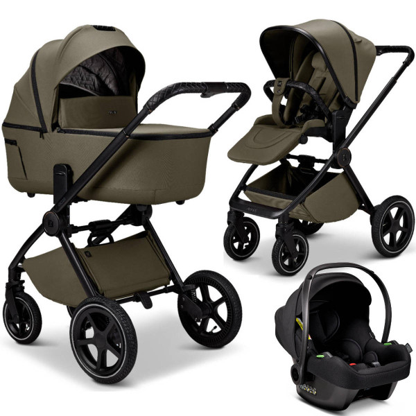 Moon Gio 2.0 Kinderwagen Set 3 in 1 inkl. COSMO 2.0 Babyschale