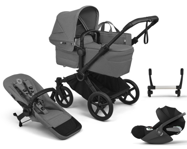 Bugaboo Donkey 6 Mono 3-in-1 Set inkl. Cybex Cloud T i-Size