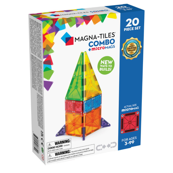 Magna-Tiles microMAGS Kombo - 20 Teile