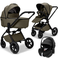 Moon Gio 2.0 Kinderwagen Set 3 in 1 inkl. Maxi Cosi Pebble 360 Pro2