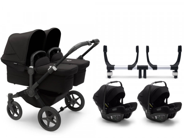 Bugaboo Donkey 5 Twin Kinderwagen Set 3 in 1 inkl. Bugaboo Turtle Air