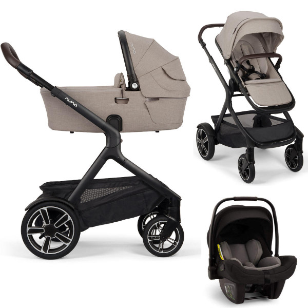 Nuna DEMI Next Kinderwagen Set 3 in 1 inkl. Nuna PIPA Next i-Size Babyschale