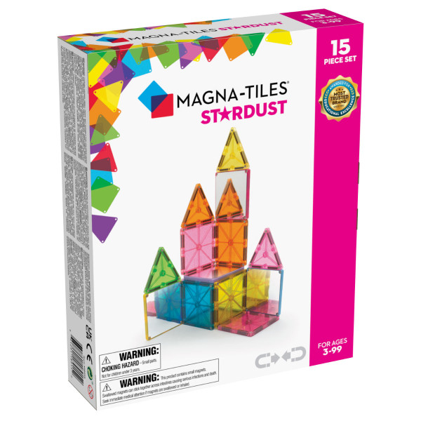 Magna-Tiles Sternenstaub – 15 Teile
