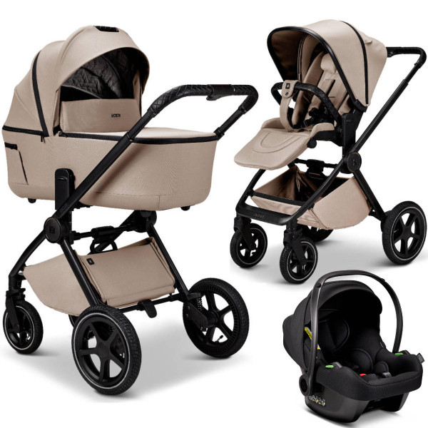 Moon Gio 2.0 Kinderwagen Set 3 in 1 inkl. COSMO 2.0 Babyschale