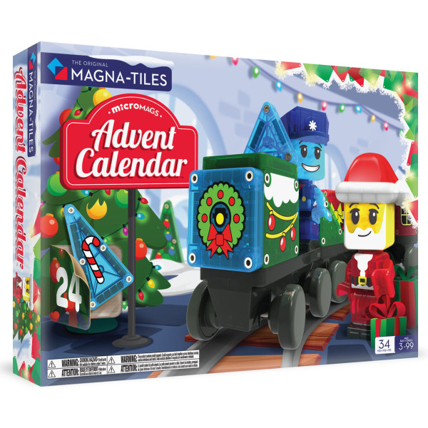 Magna-Tiles Adventskalender – 34-Teile