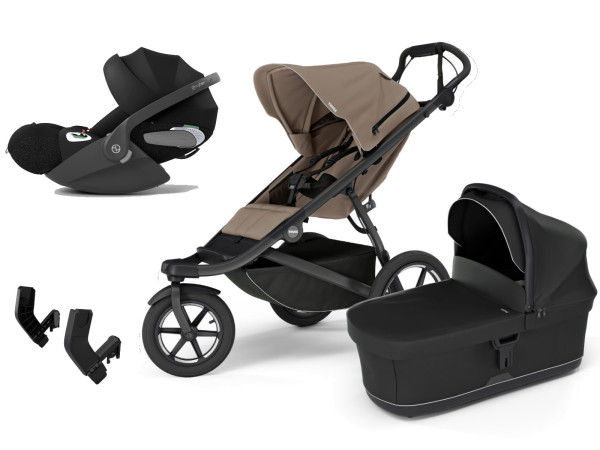 Thule Urban Glide 3 Kinderwagen Set 3 in 1 inkl. Cybex Cloud T i-Size Babyschale