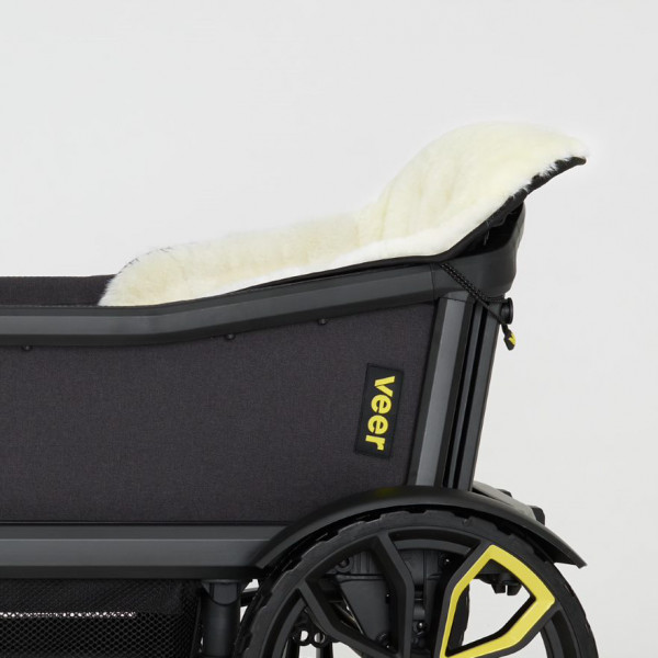 VEER Veganer Lammfell Sitzeinsatz für Cruiser Bollerwagen