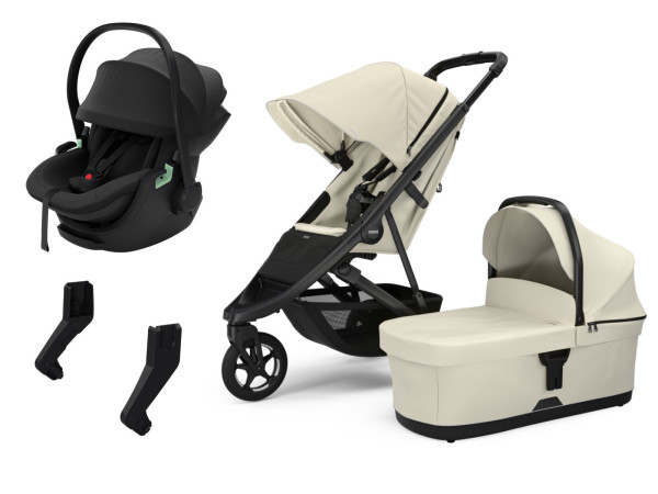Thule Spring 2 Kinderwagen Set 3 in 1 inkl. Maple i-Size Babyschale