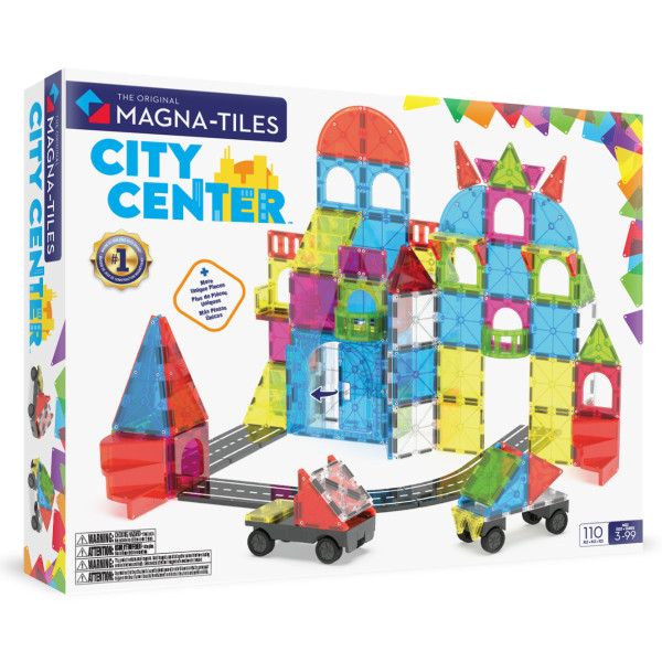 Magna-Tiles City Center – 110-Teile