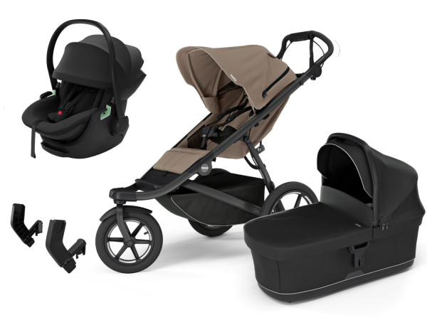 Thule Urban Glide 3 Kinderwagen Set 3 in 1 inkl. Maple i-Size Babyschale