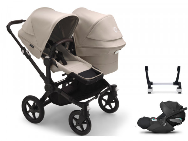 Bugaboo Donkey 5 Duo Kinderwagen-Set inkl. Cybex Cloud T i-Size Babyschale
