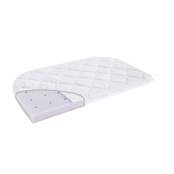 Träumeland Matratze Brise Light für Kinderwagen/ Beistellbett/ Stubenkorb/ Bollerwagen
