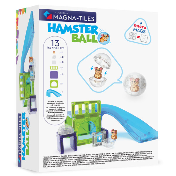 Magna-Tiles Hamster Bausatz – 13-Teile