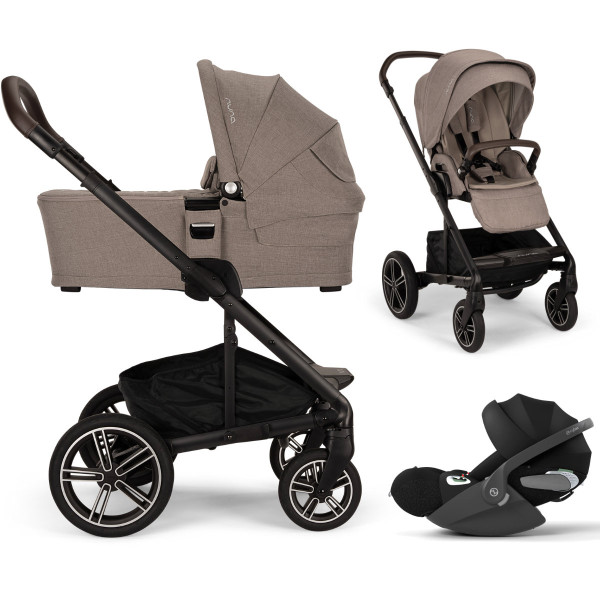 Nuna MIXX Next Kinderwagen Set 3 in 1 inkl. Cybex Cloud T i-Size Babyschale