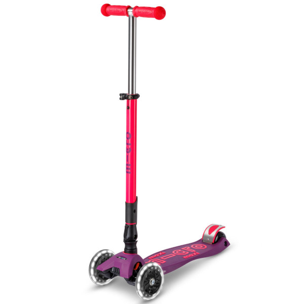 Maxi Micro Deluxe Faltbar mit LED Räder