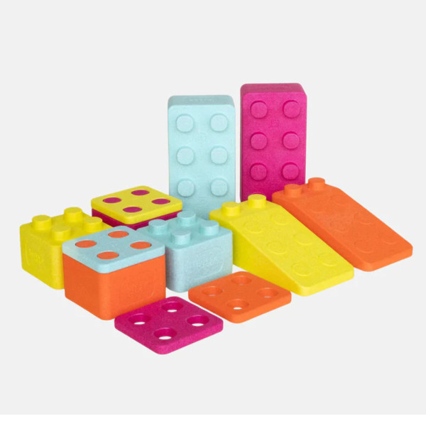 bygge 12-teiliges Starterset "FARVESPIL"