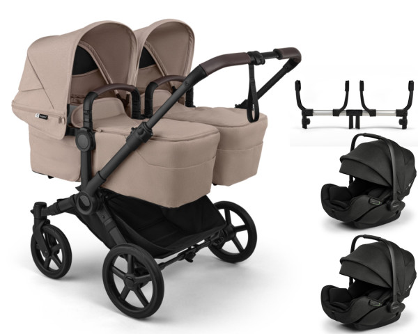 Bugaboo Donkey 6 Twin 3in1 Set inkl. 2x Otter by Nuna