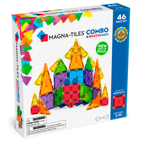 Magna-Tiles microMAGS Kombo - 46 Teile