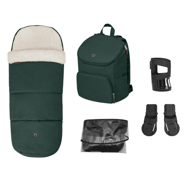 Maxi Cosi Oxford Zubehör-Set – Fußsack, Wickeltasche & mehr