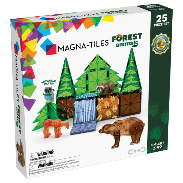 Magna-Tiles Leben im Wald – 25 Teile